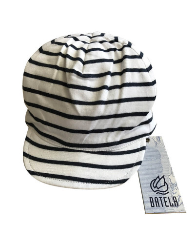 BATELA maritime Mütze Sonnenhut gestreift BATELA Maritime Mode