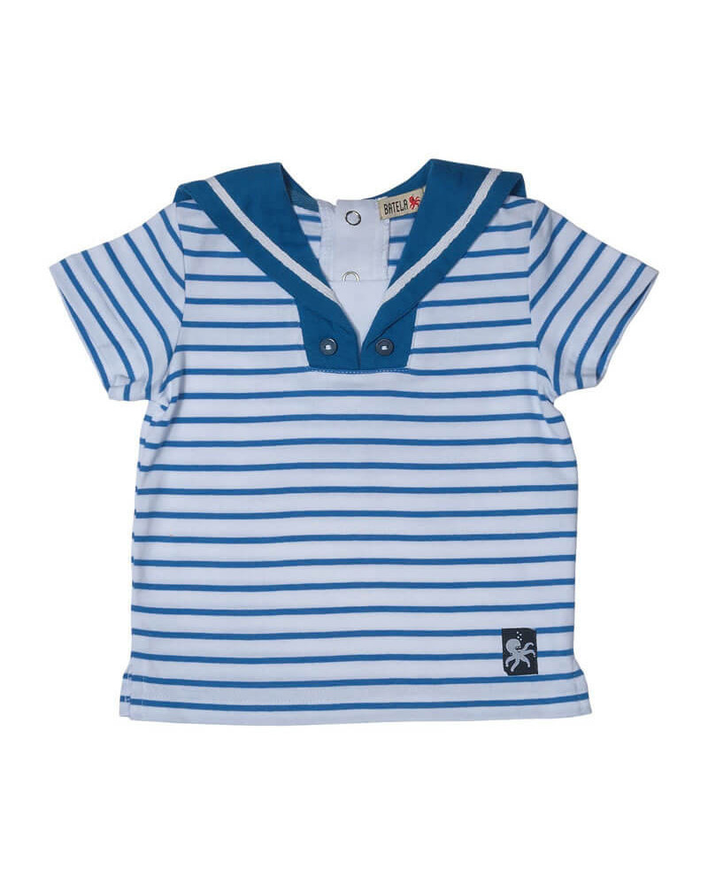 BATELA Matrosenkombi blau/weiß gestreift BATELA Maritime Mode