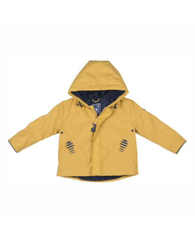 BATELA maritimer Regenmantel Friesennerz gelb BATELA Maritime Mode